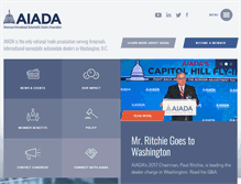 Tablet Screenshot of aiada.org